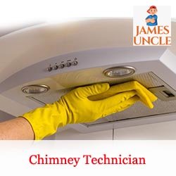 Chimney technician Mr. Amit Mondal in New Barrackpore